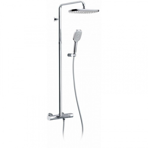 Душевая система с термостатом Altrobagno Filanti 030409 Cr, Душевые панели, Душевые системы, Стойки, Гарнитуры, лейки, тропический душ в Москве Тел.: +7 (968) 040-40-82