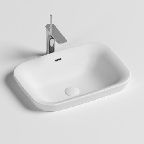 Раковина встраиваемая Ceramica Nova Element CN6041 58x40x15 интернет магазина сантехники Акванота