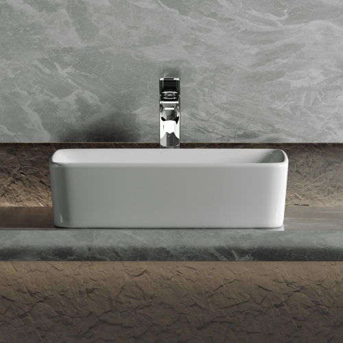 Раковина накладная Ceramica Nova Element CN6037 48x37x13 интернет магазина сантехники Акванота