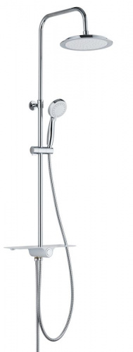 Душевая система ESKO ST1010 shelf, Душевые панели, Душевые системы, Стойки, Гарнитуры, лейки, тропический душ в Москве Тел.: +7 (968) 040-40-82
