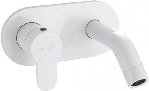 Смеситель для раковины Elghansa Roundline 14R0783-White купить по всей России