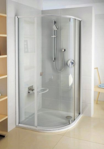 Душевой уголок Ravak PSKK3-80 Transparent белый интернет магазина сантехники Акванота