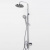 Душевая стойка Wasserkraft A16601 85/120x53,5 см, Душевые панели, Душевые системы, Стойки, Гарнитуры, лейки, тропический душ в Москве Тел.: +7 (968) 040-40-82