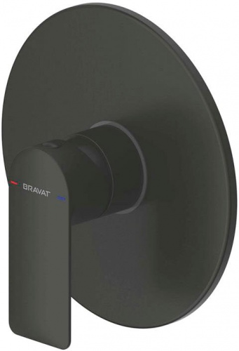 Смеситель для душа Bravat Eddie Black PB8369402BW-ENG купить по всей России