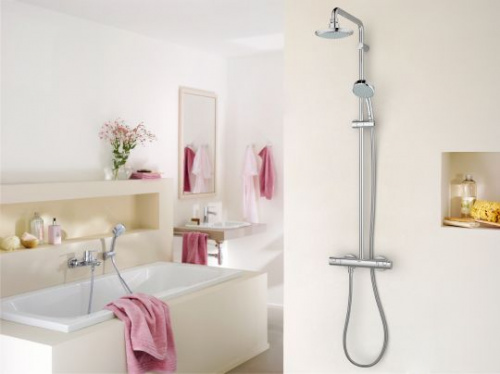 Душевая стойка Grohe Tempesta New 27922000, Душевые панели, Душевые системы, Стойки, Гарнитуры, лейки, тропический душ в Москве Тел.: +7 (968) 040-40-82