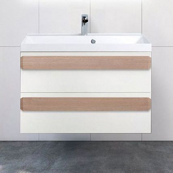 Тумба с раковиной BelBagno Aurora 80 bianco opaco