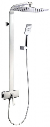 Душевая стойка Timo Halti SX-4190/00 chrom, Душевые панели, Душевые системы, Стойки, Гарнитуры, лейки, тропический душ в Москве Тел.: +7 (968) 040-40-82