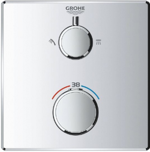 Смеситель с термостатом для душа Grohe Grohtherm 24079000 купить по всей России