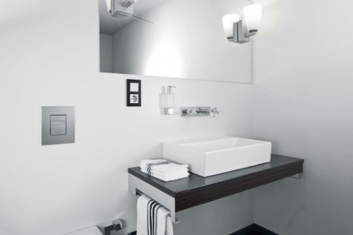 Кнопка смыва Grohe Skate Cosmopolitan 38732SH0 белая интернет магазина сантехники Акванота