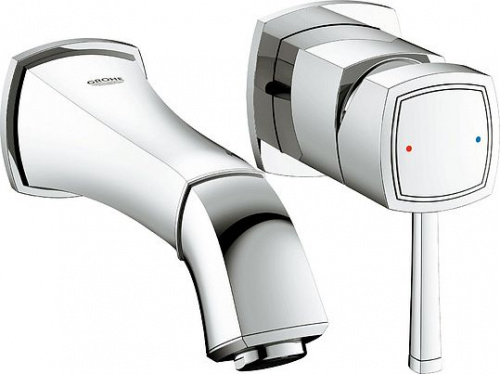 Смеситель для раковины Grohe Grandera 19929000 настенный купить по всей России